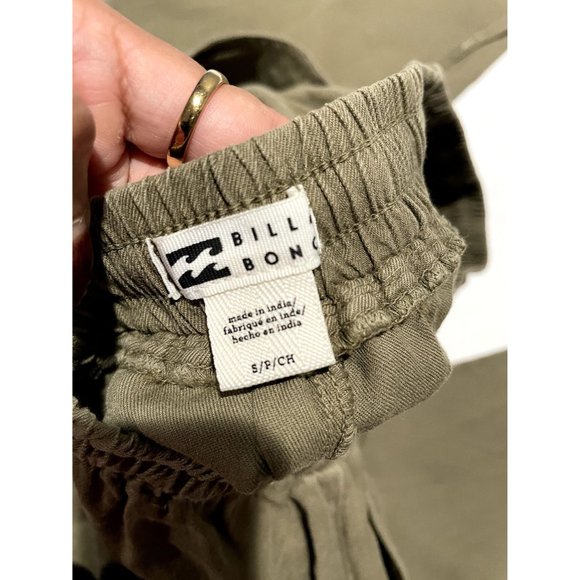 BILLA‎ BONG GREEN FLOWY PANTS SIZE SMALL | S1 - Picture 5 of 7